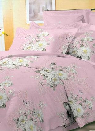 3695-pink, микросатин на 70*70см (полуторный)