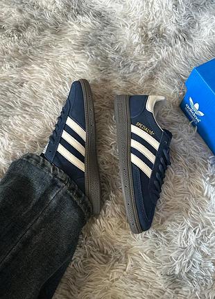 Adidas spezial night indigo blue cream