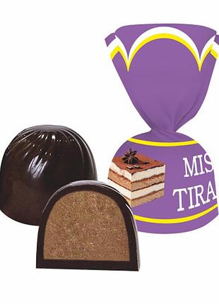 Цукерки miss tiramisu марія трюфельні зі смаком тірамісу в молочній глазурі | шоколадні цукерки тірамісу | десертні цукерки