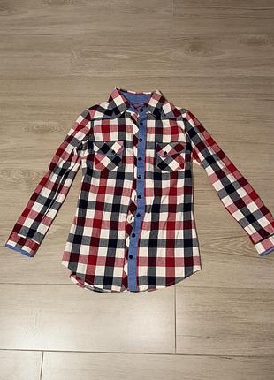 Стильна сорочка в клітинку s / american vintage / casual style