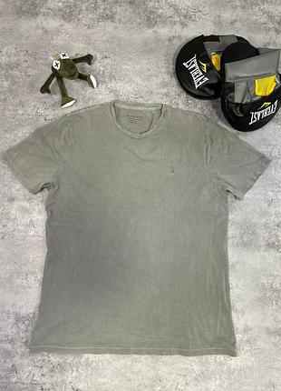 Allsaints t-shirt (olive/khaki, slim fit)