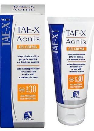 Histomer biogena солнцезащитный крем для жирной кожи и кожи с акне spf30 / tae х acnis хистомер