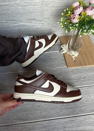 Nike sb dunk wmns"brown/sail"