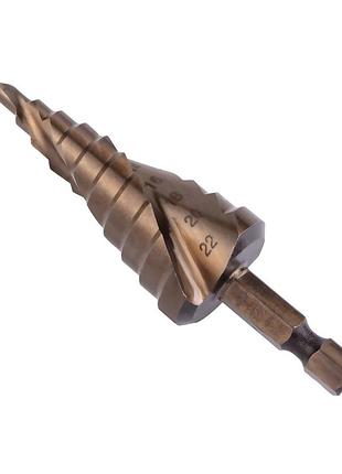 Сверло ступенчатое кобальтовое 4-22 мм rapide step drill