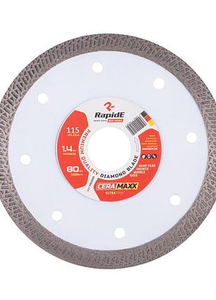 Алмазный диск 115х22.23 ceramaxx rapide (гранит и керамогранит)