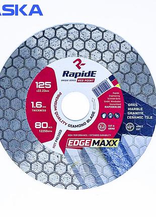 Алмазний диск rapide edgemaxx cut and grind 125x22.2