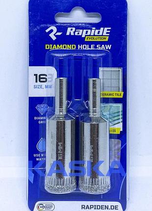 Коронка по плитці та склу 16mm rapide tile/glass
