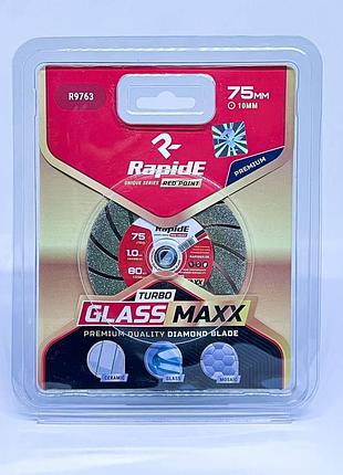 Алмазний міні-диск rapide turbo glassmaxx 75mm*10mm r9763