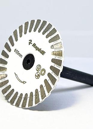 Алмазний міні-диск 44mm з круглим хвостовиком на дриль для чищення клею з під свп
