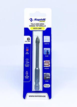 Свердло по камню та граніту rapide cross tip eco line 3mm (квадро)