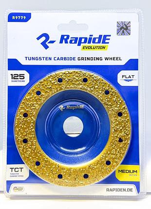 Шліфувальний альфа-диск rapide 125mm r9779 (плоский,середня фракція)
