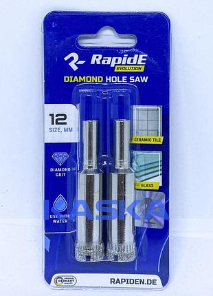 Коронка по плитці та склу 12mm rapide tile/glass