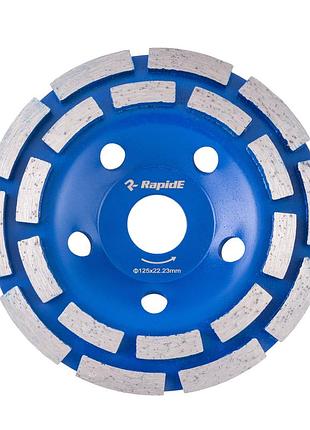Алмазный шлифовальный диск 125х22.23 rapide double row