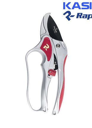 Секатор rapide red point (r3050) 200mm з храповим механізмом rapide red point (r3050)