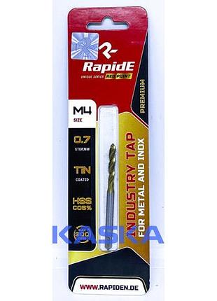 Мітчик 4мм rapide hss taps