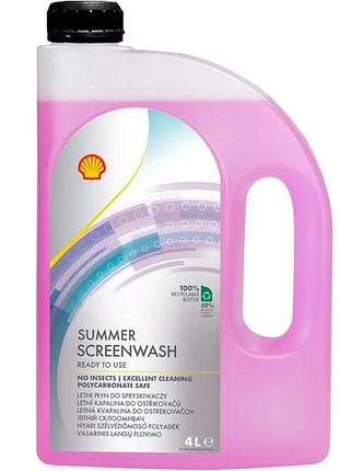 Омивач скла літній summer screenwash (ready) 4л shell