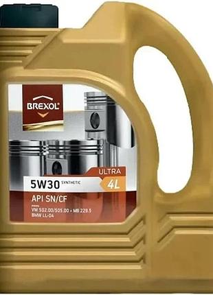 Масло моторное ultra 5w30 sn/cf 4л brexol