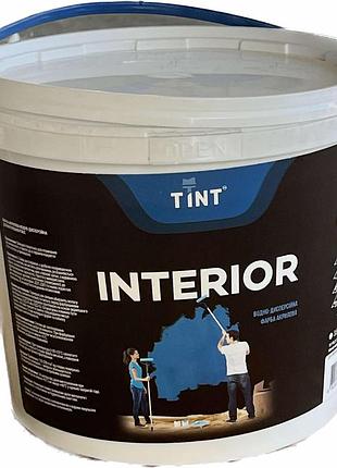 Краска водно-дисперсионная для внутренних работ tint interior 6.3 кг