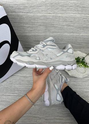 Asics nyc grey white 3