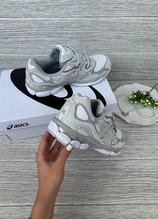 Asics nyc grey white 8