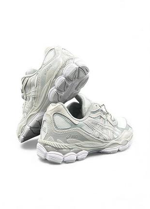 Asics nyc grey white 10