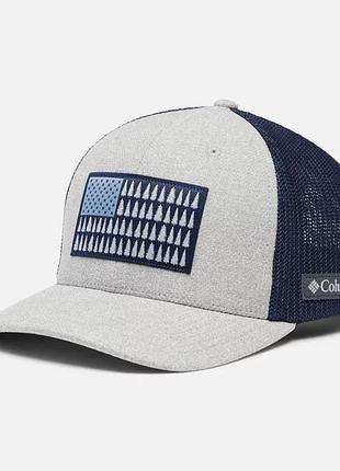 Columbia mesh columbia sportswear tree flag ball cap - high crown