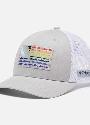 Pfg fish flag columbia sportswear mesh snapback - high crown