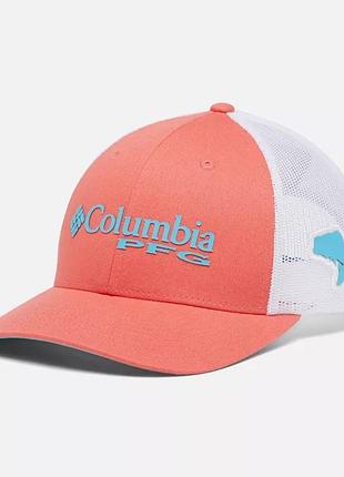 Pfg logo columbia sportswear mesh snapback — низкая корона
