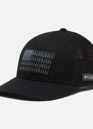 Сетчатая бейсболка columbia tree flag columbia sportswear — низкая