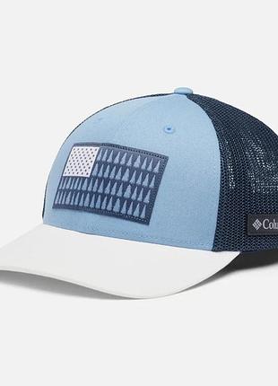 Сетчатая бейсболка columbia tree flag columbia sportswear — низкая