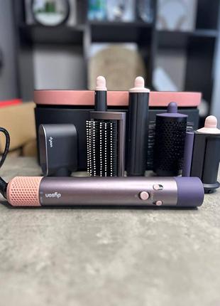 Стайлер дайсон dyson airwrap hs08 straight & wavy jasper plum фіолетовий