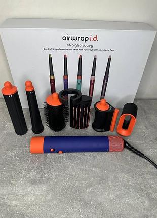 Стайлер dyson hs08 airwrap vinca blue/topaz | дайсон синій/топаз