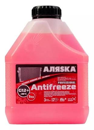 Антифриз g12+ -30°c красный аляска