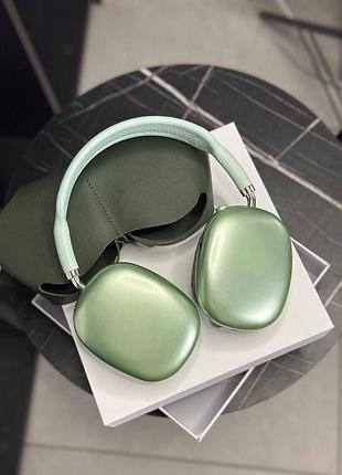 Навушники airpods max luxe green зеленые
