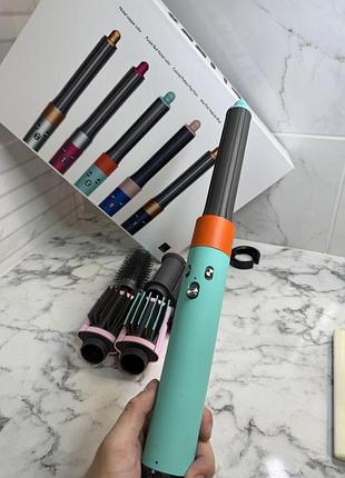 Стайлер dyson airwrap complete long hs05 ceramic pop gifted | дайсон бірюзовий