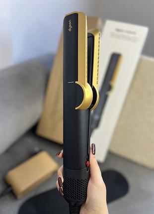 Утюжок дайсон для волос dyson airstrait ht01 - onyx black/gold черный