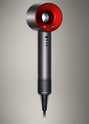Фен дайсон dyson hd08 supersonic red/nickel