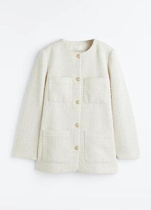 Жакет твид h&amp;m