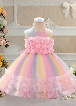 Праздничное платье для девочек с
