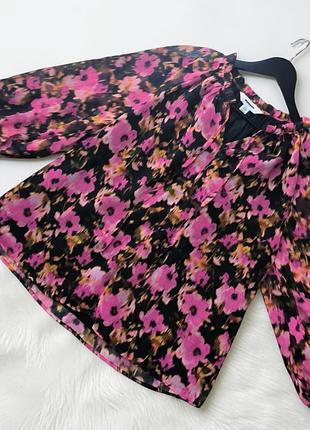 Сорочка блуза принтована блузка