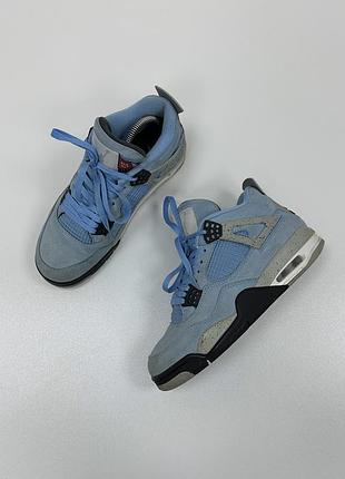 Оригінальні кросівки nike air jordan 4 retro sneakers royal blue
