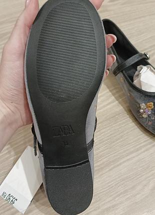 Туфли балетки zara 5
