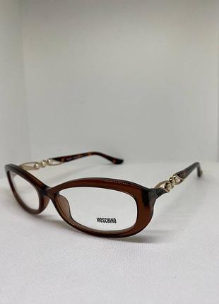 Окуляри moschino оправа cyber siren bayonetta y2k office офісні перли style prada diesel vintage made in italy luxury fancy