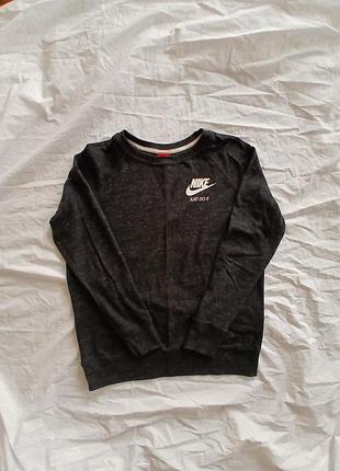 Свитшот nike (оригинал) серый – стильный и удобный