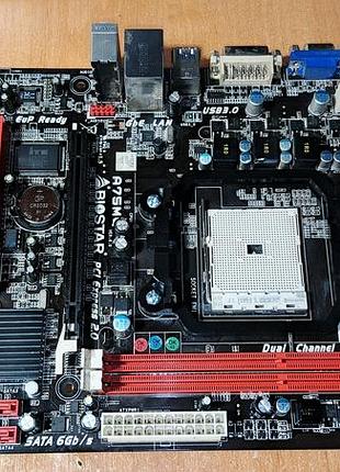 Материнська плата biostar a75mg (sfm1, amd a75, pci-ex16) (під ремонт)