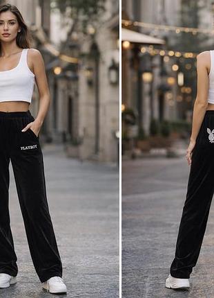 Неймовірні велюрові штани з колаборації playboy x missguided