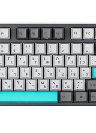 Клавіатура механічна varmilo apt87 moonlight, c-tk red, wl/usb-a, white led