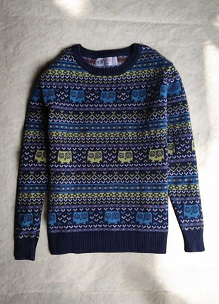 🦉 светр h&m на 4-6 років (110-116 см), 100% cotton 🦉
