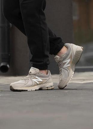 Мужские кроссовки new balance 860v2 beige