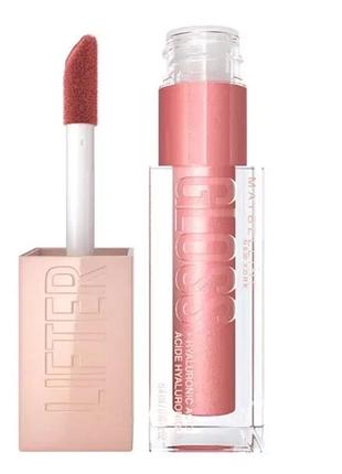 Блиск для губ maybelline new york lifter gloss 003 мейбелін бежевий блиск бальзам, що зволожує помада